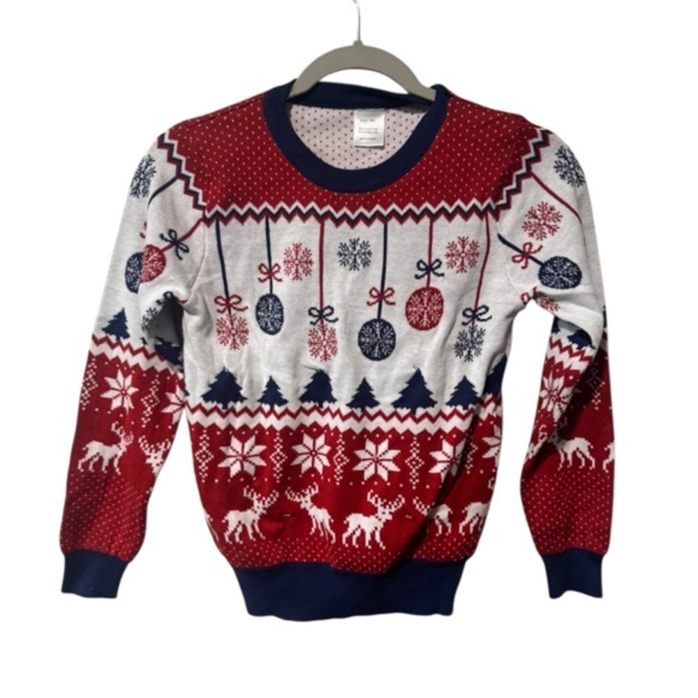 Festive LED Light-Up kids Sweater size 140 (8-10)